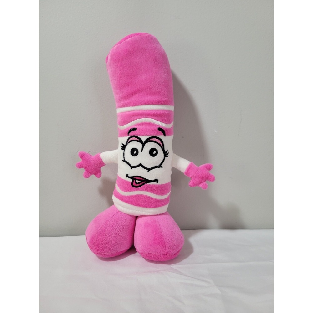 Crayola "Popsicle Pink" Marker Character 10" Plush